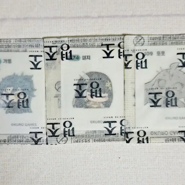[BUNJANG] GS25 Seolji Popo Gieom Stickers Bundle / 명조 1차 설지 포포 기염 GS25 띠부씰 판매