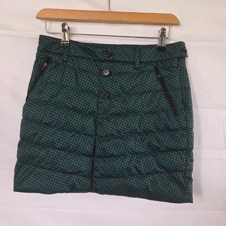 [BUNJANG] WAIDEU ANGEL Women's Quilted Check Golf Skirt / 와이드앵글