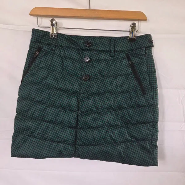[BUNJANG] WAIDEU ANGEL Women's Quilted Check Golf Skirt / 와이드앵글