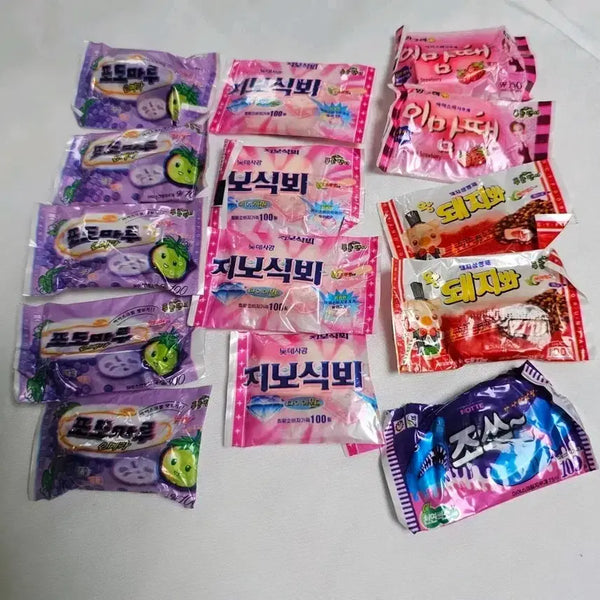 [BUNJANG] Fushin Fancy 2007 Don't Eat Me Parody Ice Cream Eraser / 고전문구 푸른팬시 2007년도 먹지마 패러디 음식 아이스크림 지우개