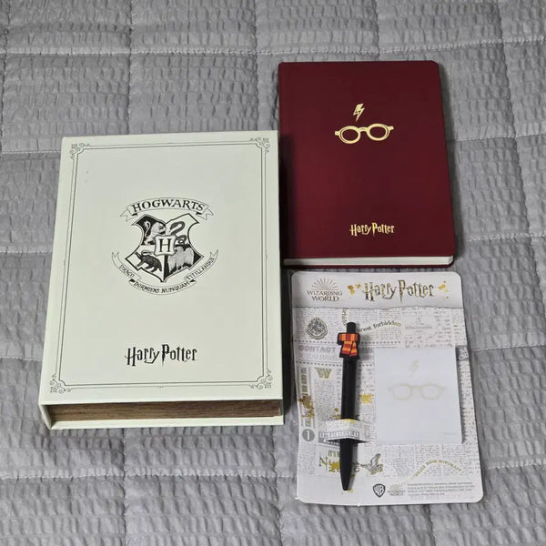 [BUNJANG] Holly's Coffee Harry Potter Diary Planner Set with Pen and Memo Pad / 2021 할리스 커피 해리포터 다이어리 플래너북 세트 볼펜 메모지