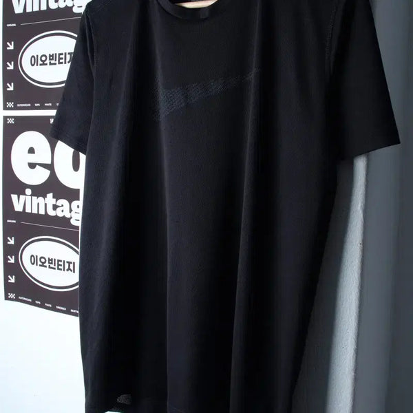 [BUNJANG] Nike Big Logo Functional T-Shirt / (L-XL) 나이키 반팔 티셔츠 작은사용감 기능성 빅로고-H34938