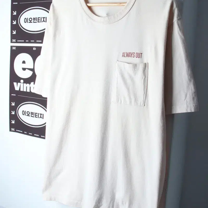 [BUNJANG] Uniform Bridge XL-2XL Pocket T-Shirt H34940 / (XL-2XL) 유니폼브릿지 반팔 티셔츠 빅사이즈 포켓-H34940