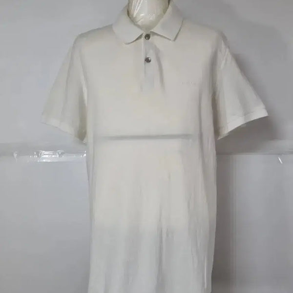 [BUNJANG] Calvin Klein Men's Short Sleeve Polo Shirt White / 100)켈빈클라인 남성 반팔 카라티셔츠