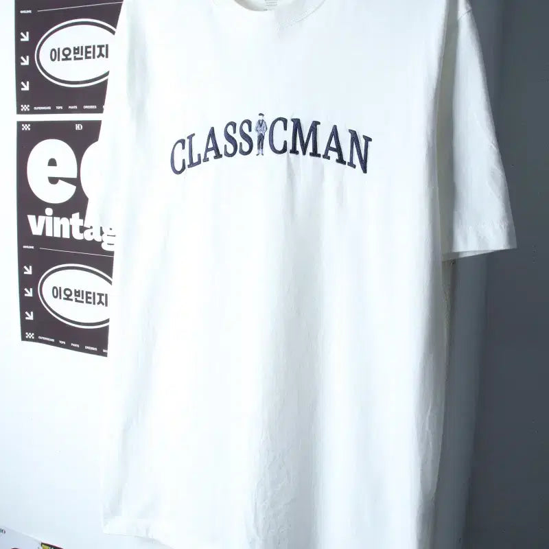 [BUNJANG] Giordano Oversized Lettering Short Sleeve T-Shirt H34950 / (L-2XL) 지오다노 반팔 티셔츠 오버사이즈 레터링-H34950