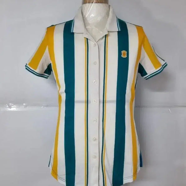 [BUNJANG] W.Angle Golf Functional Span Short-Sleeve Shirt / 66)와이드앵글 골프 기능성 스판 반팔 셔츠 남방