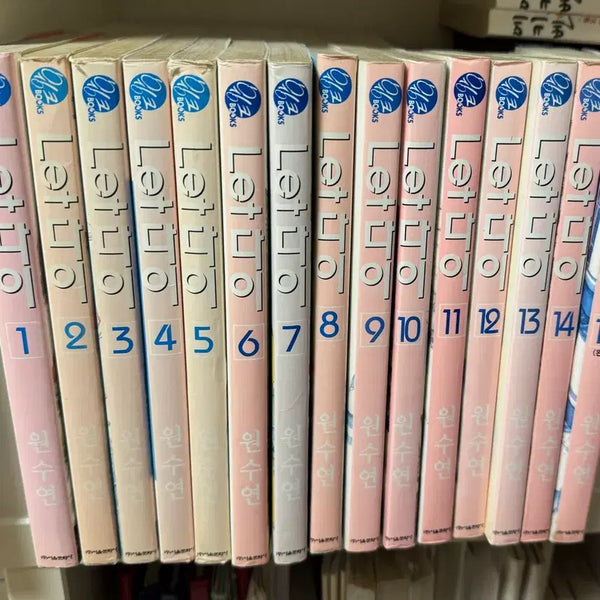 [BUNJANG] Let Die Complete Set Volumes 1-15 by Won Soo-yeon / 렛다이 1-15완결 (원수연)