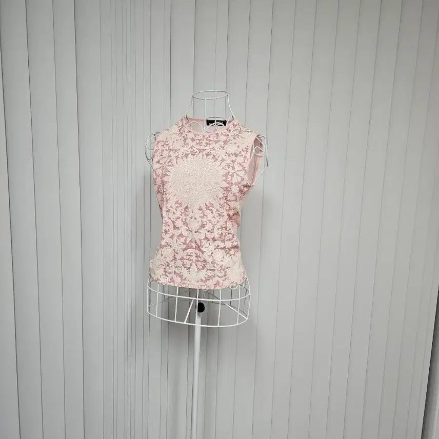 [BUNJANG] Morgan Sleeveless T-Shirt / Morgan 프랑스 브랜드 모르간 나시 티셔츠
