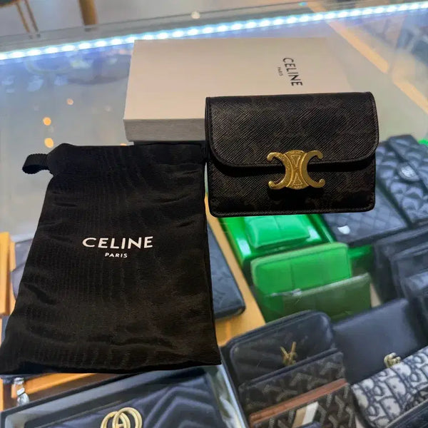 [BUNJANG] Celine Bi-fold Wallet Brown / [정품] 셀린느 반지갑