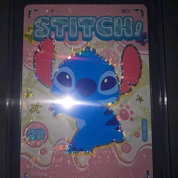 [BUNJANG] Disney Stitch QR Rare Card / 정품디즈디 스티치 qr레어 카드