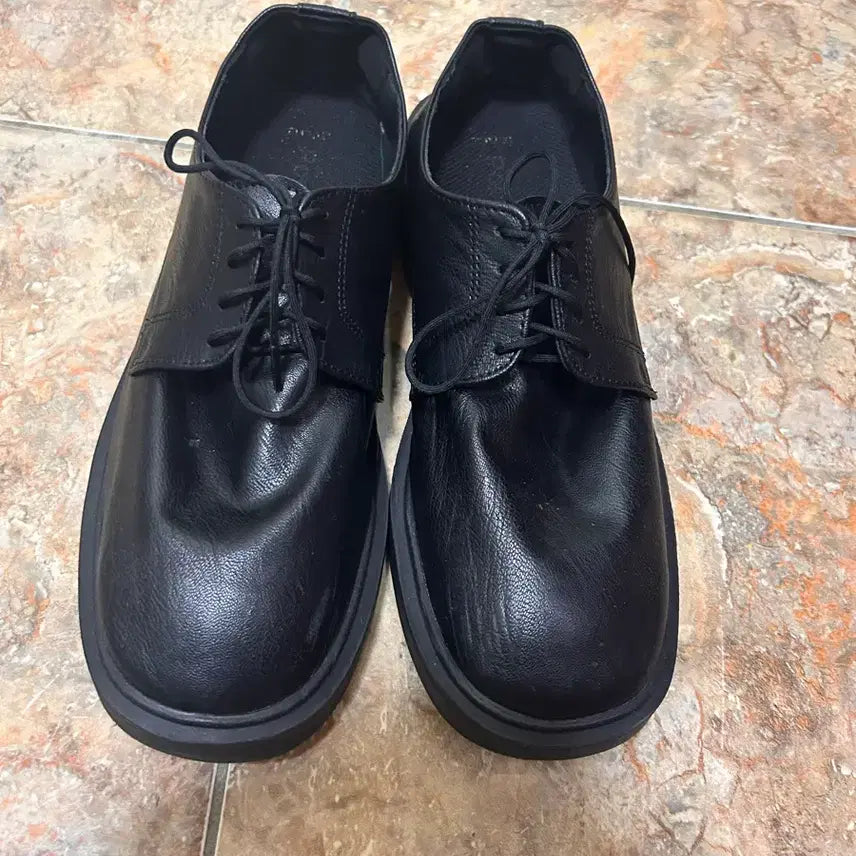 [BUNJANG] Focalt Derby Shoes Black / 포컬트 더비 슈즈 블랙