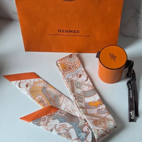 [BUNJANG] Hermès Twilly Scarf / (새상품급)에르메스 트윌리 스카프