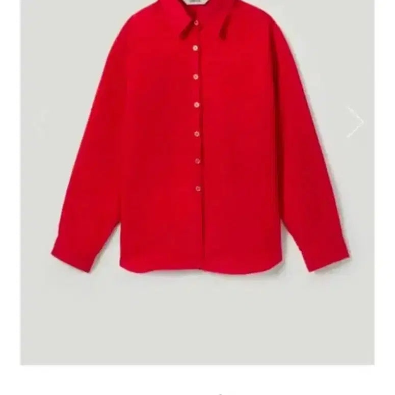 [BUNJANG] Urbanic Rouge Linen Shirt Red / 얼바닉 루지 린넨 셔츠 새상품 레드