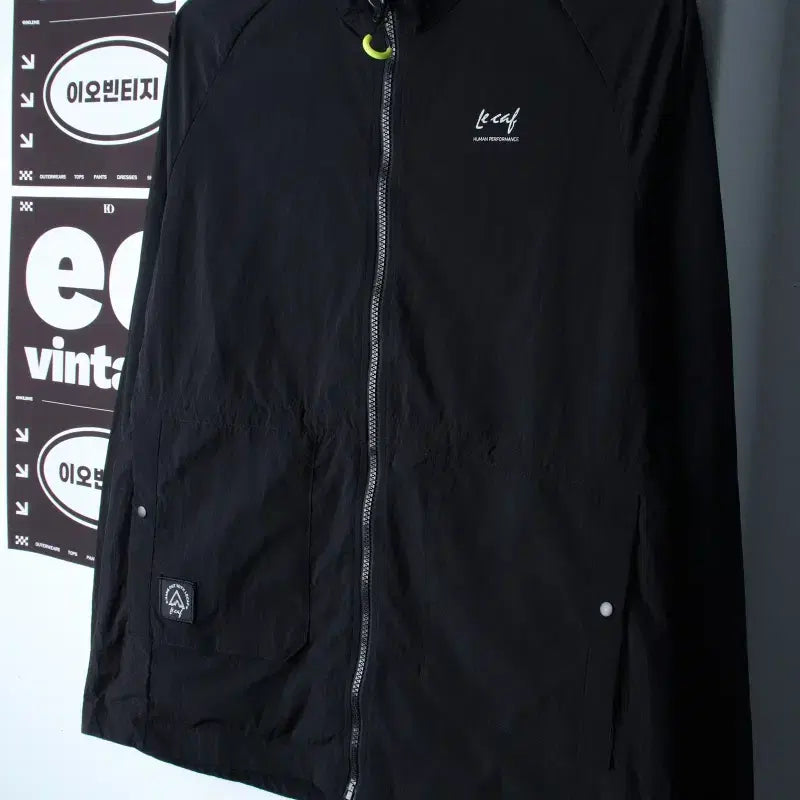 [BUNJANG] Lecaf Lightweight Woven Zip-Up Windbreaker Jumper Jacket (XL) / (XL) 르까프 집업 바람막이 점퍼자켓 새상품 경량 우븐-H34855