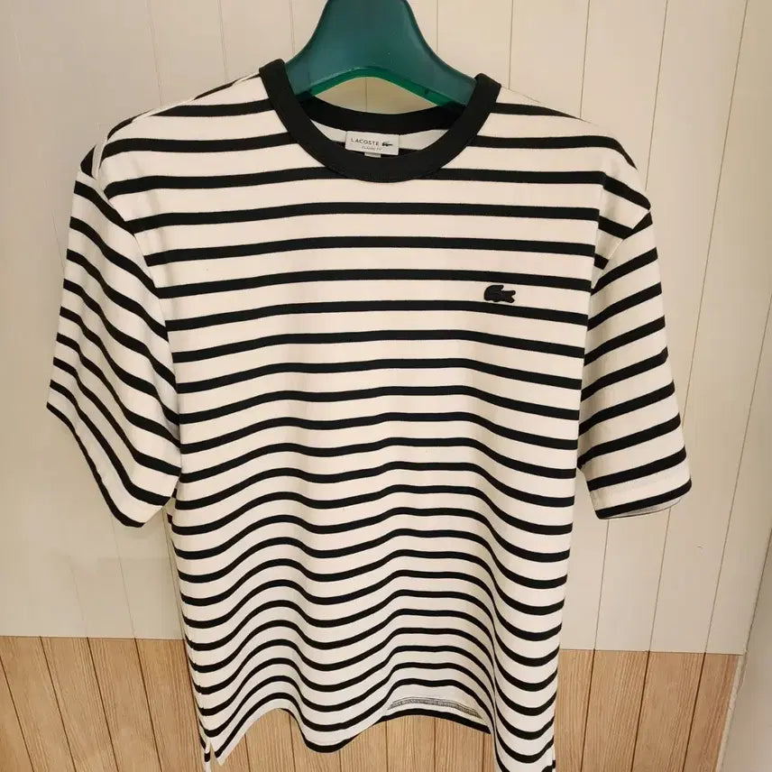 [BUNJANG] Lacoste Men's Heavy Jersey Short Sleeve T-Shirt / (새상품) 라코스테 남성 헤비저지 반팔 티셔츠