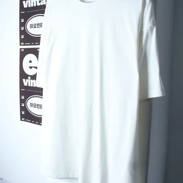 [BUNJANG] Juang Homme Basic Plain T-Shirt White / (XS-L) 주앙옴므 반팔 티셔츠 무지 화이트 기본-H34879