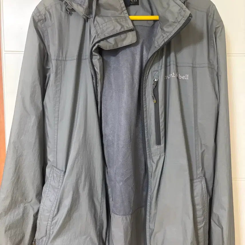 [BUNJANG] Montbell Windbreaker Jacket Grey / 몽벨 바람막이 자켓 그레이