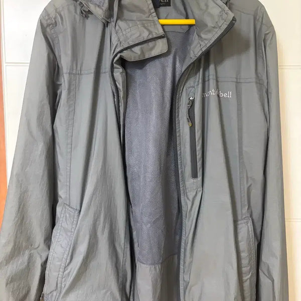 [BUNJANG] Montbell Windbreaker Jacket Grey / 몽벨 바람막이 자켓 그레이