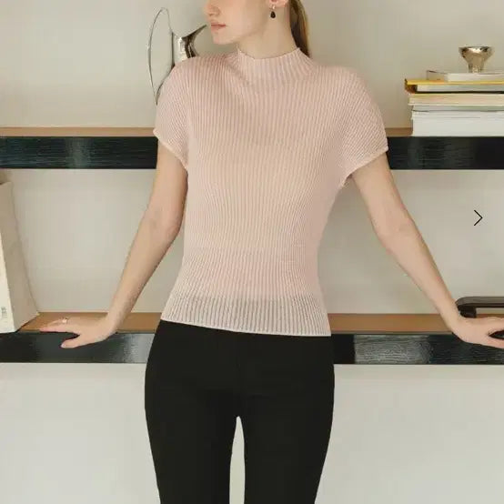 [BUNJANG] SIEH Rhody Pleats Skirt Pale Pink S / 시에 로디 플리츠 페일핑크S