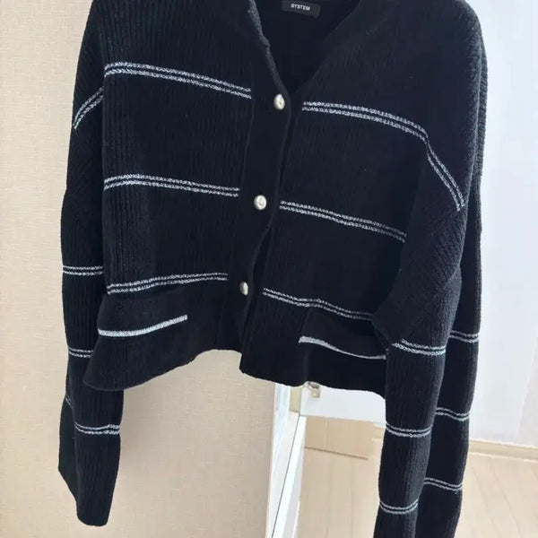 [BUNJANG] System Stripe Cardigan / 2023 시스템 스트라이프 가디건 한섬
