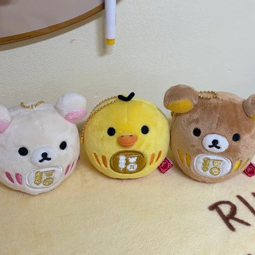 [BUNJANG] Rilakkuma Daruma Doll Bundle Set / 리락쿠마 다루마 인형 일괄 판매 (택x)