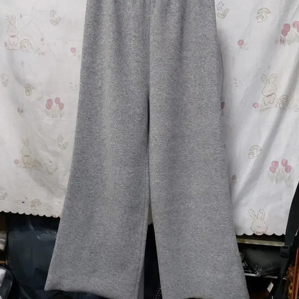 [BUNJANG] Epigram Knit Wide Pants / 에피그램    니트  와이드  바지