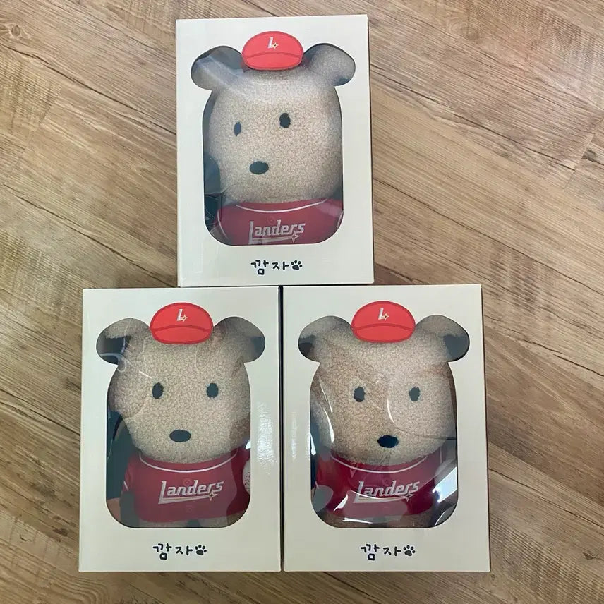 [BUNJANG] SSG Landers Kkamja Medium Plush Doll Taja / SSG 랜더스 깜자 중형 인형 타자 (미개봉 새상품)