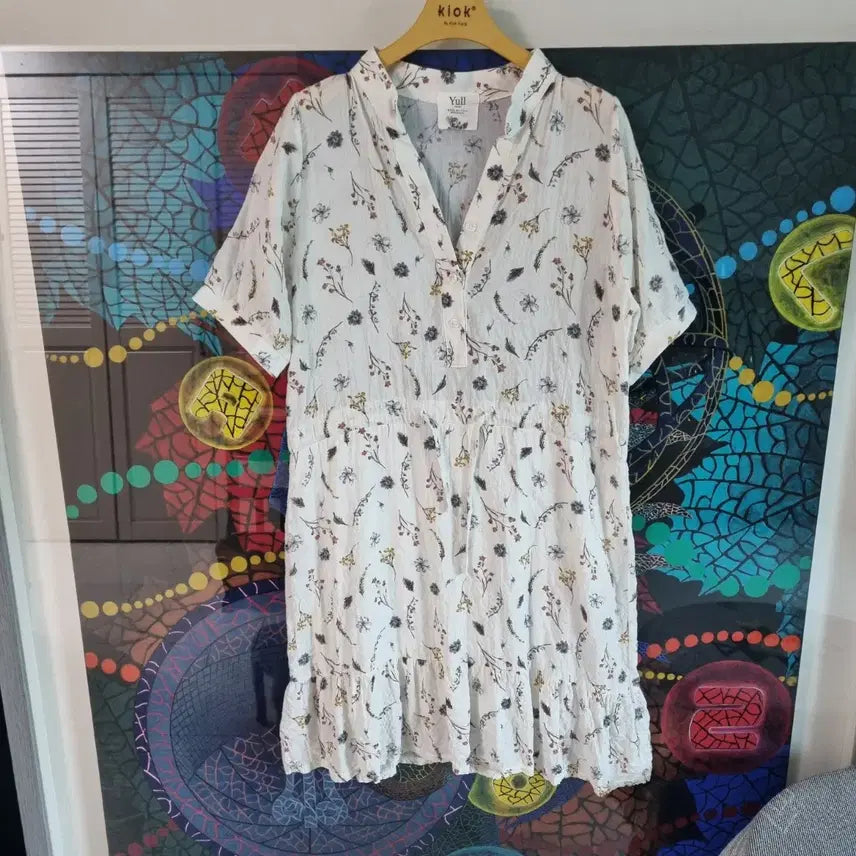 [BUNJANG] Asa Cotton Mini Dress/Long Blouse / 아사면원피스55