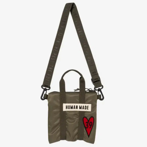 [BUNJANG] Human Made Olive Mini Helmet Bag Crossbody Bag / [당일발송] 휴먼메이드 올리브 미니 헬멧백 크로스백