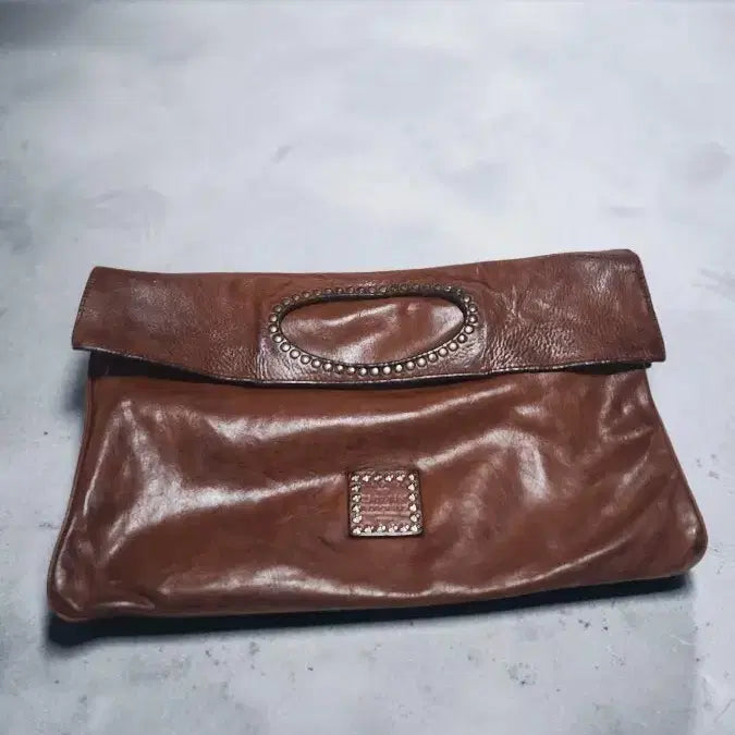 [BUNJANG] Campomaggi Italian Leather Big Clutch Bag / 이태리 Campomaggi 캄포마찌 빅 클러치백