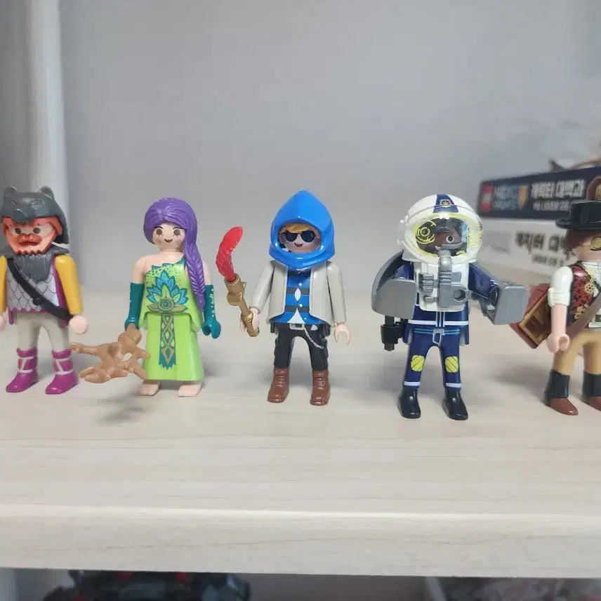 [BUNJANG] Playmobil Figures 5 Types Set / 플레이모빌 피규어 5종