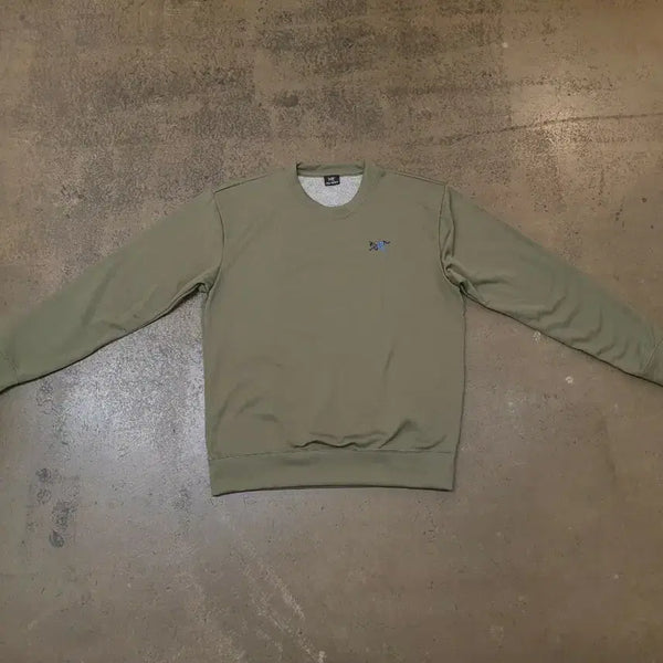 [BUNJANG] Arc'teryx Sweatshirt Khaki XL / 아크테릭스 맨투맨 카키 XL 준 새상품