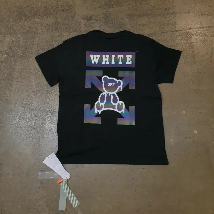[BUNJANG] Off-White Bear Graphic T-Shirt XL / 오프화이트 베어 그래픽 반팔티 XL 새상품