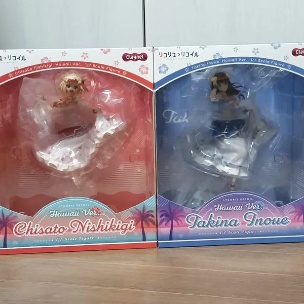 [BUNJANG] Claynel Lycoris Recoil Chisato & Takina Hawaii Figure Bundle / 크레넬 리코리스 리코일 타키나 치사토 하와이 피규어 claynel