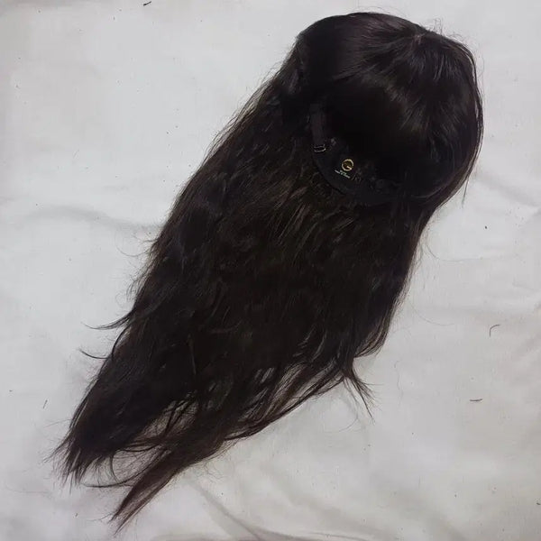 [BUNJANG] Garbalnara Long Wavy Brown Wig / 가발나라 잔웨이브 자연갈색 긴머리 가발