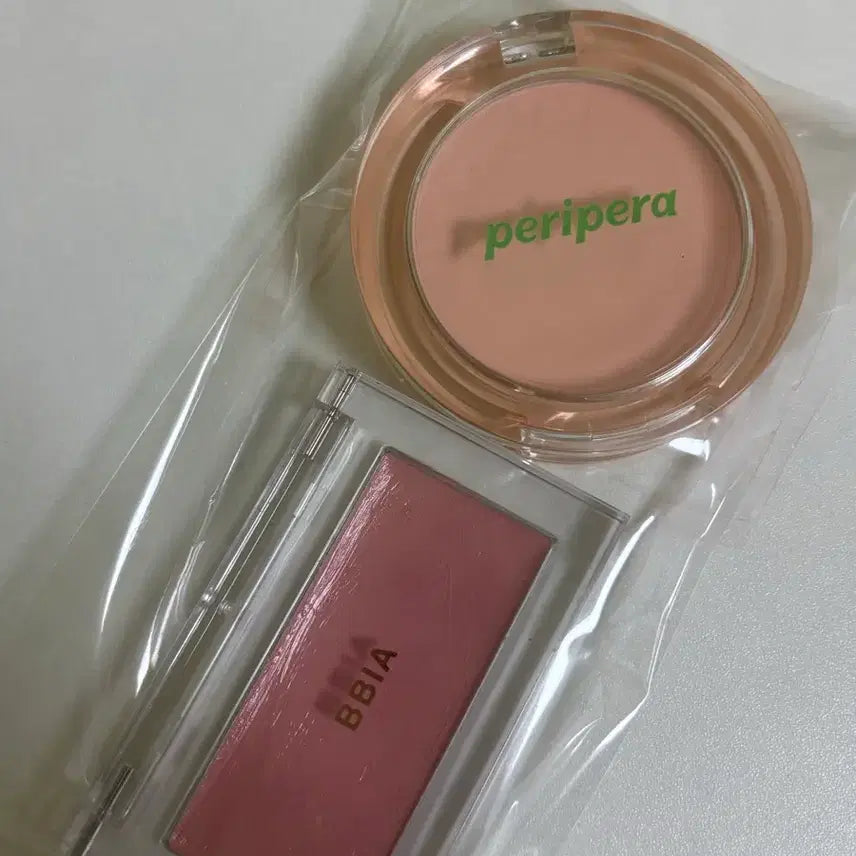 [BUNJANG] Peripera Shy Greeting + Bbia Downey Green Apple Set / 페리페라 수줍게 인사해(단종템)+삐아 다우니 풋사과