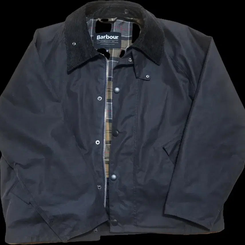 [BUNJANG] Barbour International Wax Jacket Charcoal / 바버 인터내셔널 왁스 자켓(차콜)