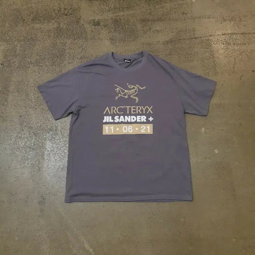 [BUNJANG] Arc'teryx x Jil Sander Collaboration T-Shirt Grey 3XL / 아크테릭스 X 질샌더 콜라보 반팔티 그레이 3XL