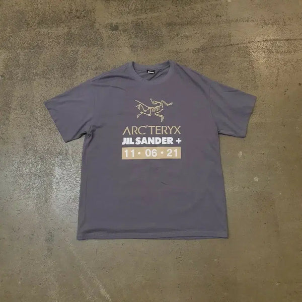 [BUNJANG] Arc'teryx x Jil Sander Collaboration T-Shirt Grey 3XL / 아크테릭스 X 질샌더 콜라보 반팔티 그레이 3XL