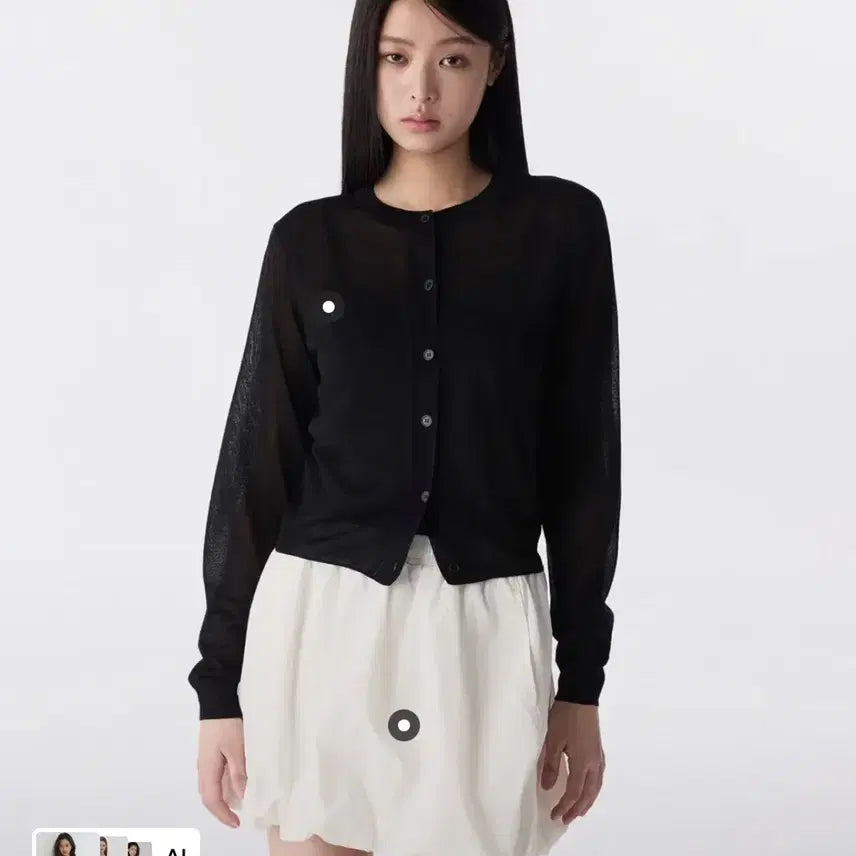 [BUNJANG] Musinsa Sheer Cardigan / (새상품) 무신사 시어 가디건