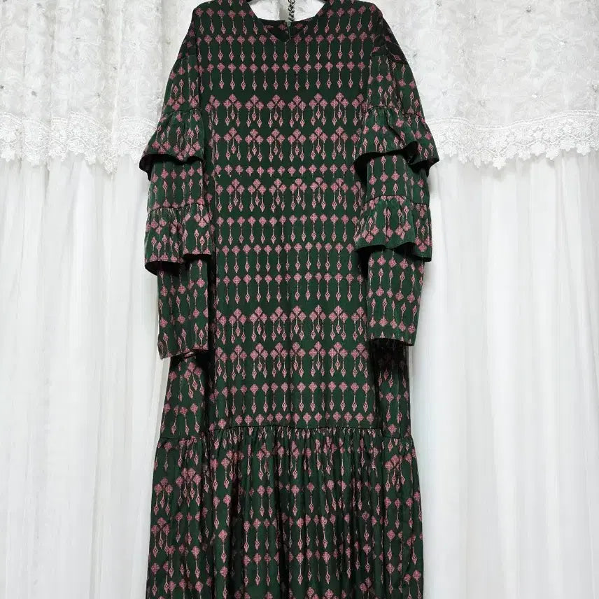 [BUNJANG] Ruffle Tiered Long Dress / 캉캉원피스