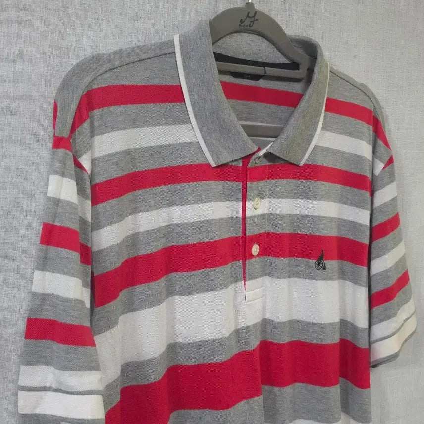 [BUNJANG] Beanpole Golf 100% Cotton Summer Short Sleeve T-Shirt / 빈폴 골프 정품 순면 여름 반팔 티셔츠 PK 반팔티 105