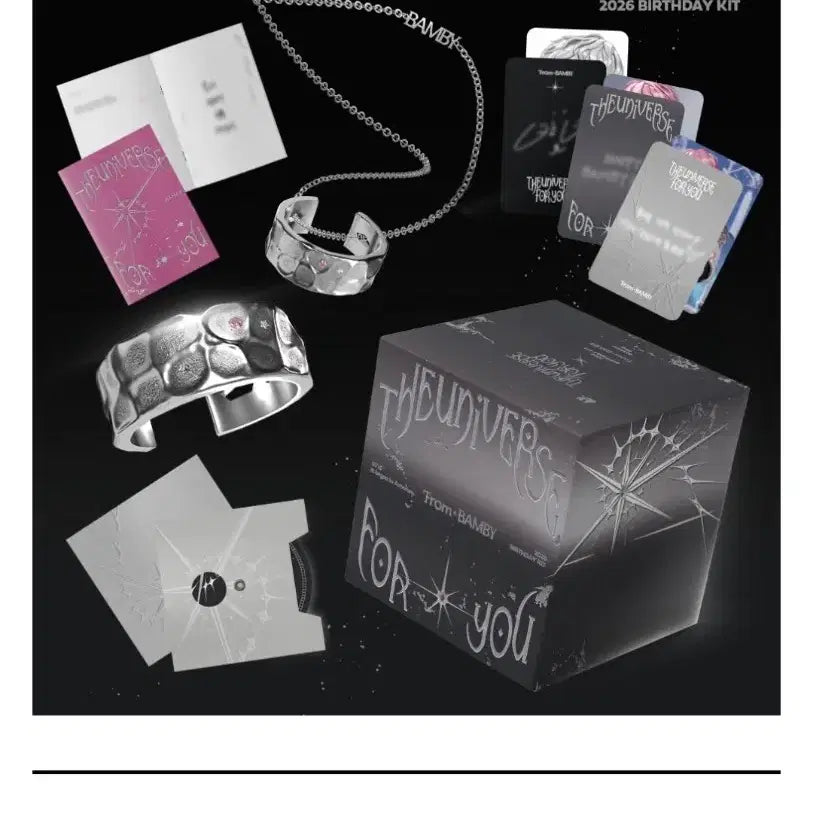 [BUNJANG] PLAVE Bambi Birthday Ring Kit Photocard Set / 플레이브 밤비 생일 반지 키트 현물