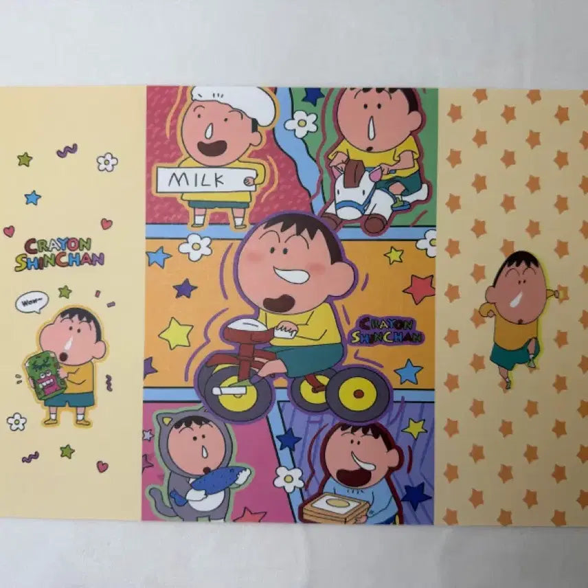 [BUNJANG] Maenggu Wrapping Paper (A4) / (캐릭터 애니) 포용 맹구 랩핑지 (A4)