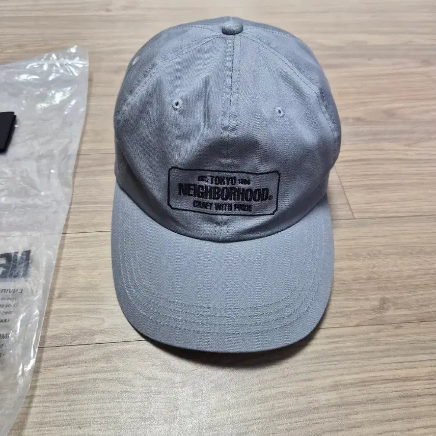 [BUNJANG] Neighborhood DAD CAP Gray Full Set / 네이버후드 대드캡 그레이 풀구성