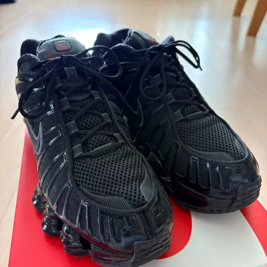 [BUNJANG] Nike Shox TL Women's Black Sneakers / 나이키 샥스tl 우먼스 260사이즈