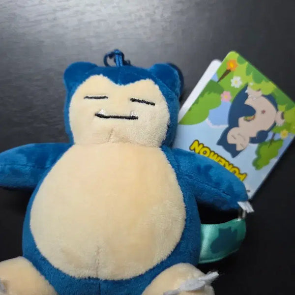 [BUNJANG] Pokemon Snorlax Plush Keychain / 포켓몬스터 잠만보 인형 키링
