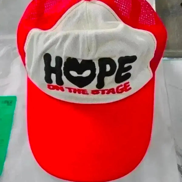 [BUNJANG] BTS J-Hope Red Cotton Cap Hat / 새상품) bts 제이홉 볼캡 모자 레드 판매합니다