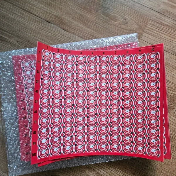 [BUNJANG] Photocards 15ea Red Lottery Bundle Set / 택포8 15장 빨간쿠지 빨쿠종이 자체쿠지