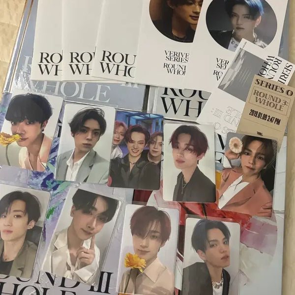 [BUNJANG] VERIVERY Series O Round 3 WHOLE Album 4 Volumes Full Set / 베리베리 시리즈 O 라운드 3: WHOLE 앨범 4권 풀구성